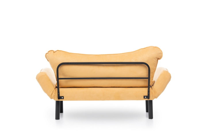 Atelier Del Sofa Chatto - Sofá-Cama de 2 Plazas Amarillo Mostaza